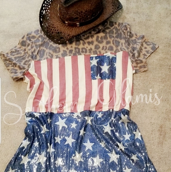 5/1, JULY 4TH SPARKLER TEE, New Release - Picture 8 of 8